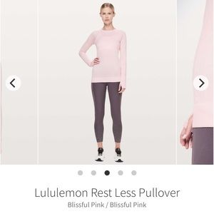 Lululemon long sleeve workout top